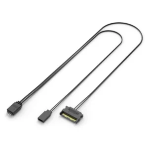 Adaptador De Sata A Argb 5V Y 3 Pines, Cable De Alimentacion De Reset, Para Iluminacion Led Argb