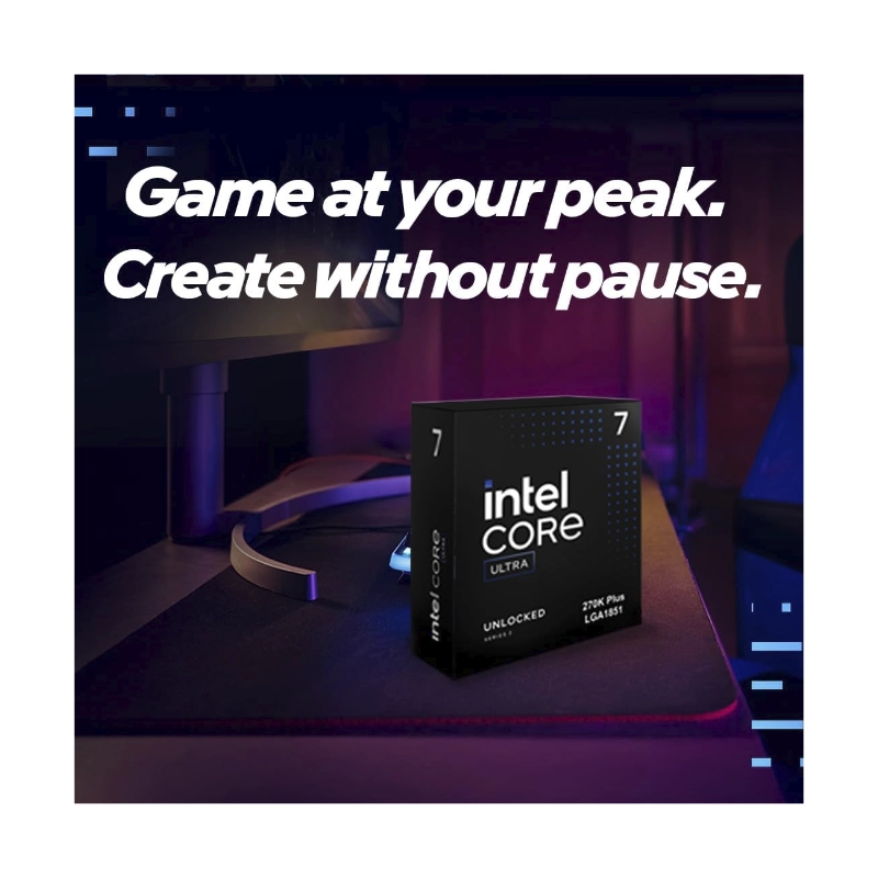 Procesador Intel Core Ultra 5 250Kf Plus (Bx80768250Kf) 5.3Ghz, 30 Mb Cache, 18 Nucleos, Lga 1851, Sin Cooler 2 Procesador Intel Core Ultra 5 250Kf Plus (Bx80768250Kf) 5.3Ghz, 30 Mb Cache, 18 Nucleos, Lga 1851, Sin Cooler - Imagen 2