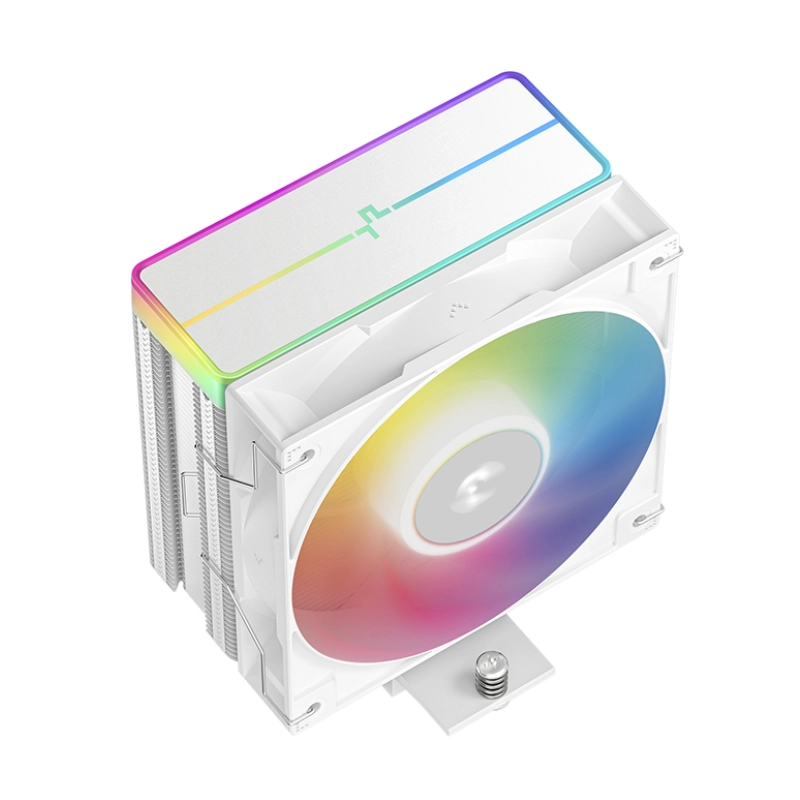 Disipador De Procesador Deep Cool Ag400 Wh Argb V2 (R-Ag400-Whammn-Gjd) Blanco, Aplicable A Socket, 1151/1851-Am4/Am5+, Led-Argb 3 Disipador De Procesador Deep Cool Ag400 Wh Argb V2 (R-Ag400-Whammn-Gjd) Blanco, Aplicable A Socket, 1151/1851-Am4/Am5+, Led-Argb - Imagen 3