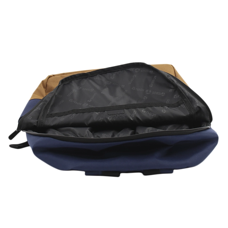 Mochila Para Laptop Teros Nova (Te-Acs9019) Azul Marron, Hasta 15.6 6 Mochila Para Laptop Teros Nova (Te-Acs9019) Azul Marron, Hasta 15.6 - Imagen 6