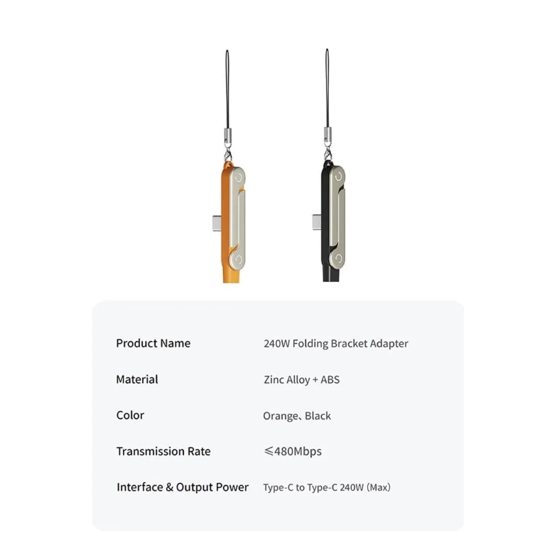 Cable De Carga & Datos Usb-C A Usb-C Basemo (X09C-B) Negro, Incluye Soporte Plegable Para Telefono, 240W De Carga Rapida, 1.5 Metros 6 Cable De Carga & Datos Usb-C A Usb-C Basemo (X09C-B) Negro, Incluye Soporte Plegable Para Telefono, 240W De Carga Rapida, 1.5 Metros - Imagen 6