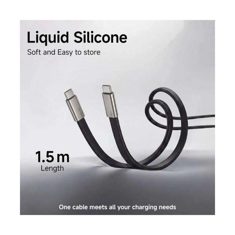 Cable De Carga & Datos Usb-C A Usb-C Basemo (X09C-O) Naranja, Incluye Soporte Plegable Para Telefono, 240W De Carga Rapida, 1.5 Metros 6 Cable De Carga & Datos Usb-C A Usb-C Basemo (X09C-O) Naranja, Incluye Soporte Plegable Para Telefono, 240W De Carga Rapida, 1.5 Metros - Imagen 6