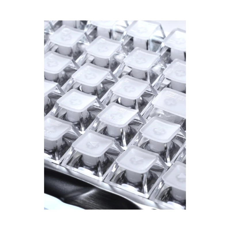 Teclado Gravastar Mercury V60 Pro 60% (Gs V60 Pro_xtal_slv) Silver Frost, Magneticos, Sondeo De 8 Khz, Latencia De 0,125Ms, Marco Aluminio 7 Teclado Gravastar Mercury V60 Pro 60% (Gs V60 Pro_xtal_slv) Silver Frost, Magneticos, Sondeo De 8 Khz, Latencia De 0,125Ms, Marco Aluminio - Imagen 7