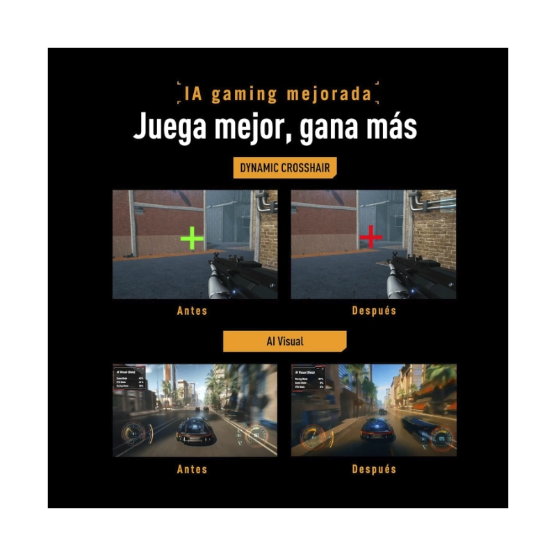 Monitor Gaming Asus Tuf Gaming 27 (Vg279Q5R) Fhd, Fast Ips, 2 Hdmi/Dp, 0.3Ms, 200Hz, Altavoces Estereo, Ai Visual 9 Monitor Gaming Asus Tuf Gaming 27 (Vg279Q5R) Fhd, Fast Ips, 2 Hdmi/Dp, 0.3Ms, 200Hz, Altavoces Estereo, Ai Visual - Imagen 9