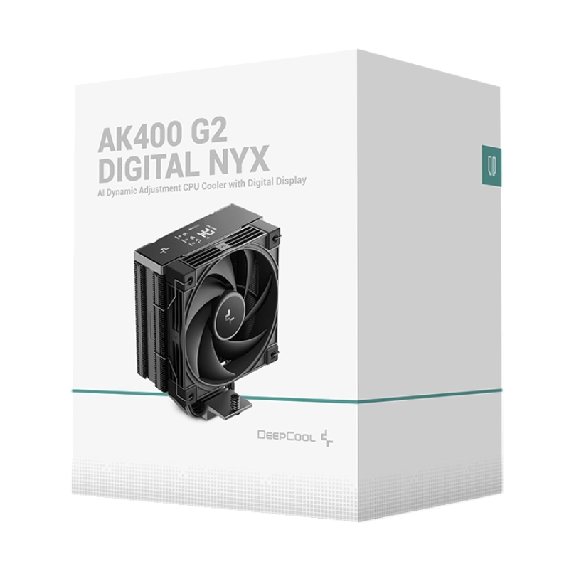 Disipador De Procesador Deep Cool Ak400 G2 Digital Nyx (R-Ak400G2-Bknnmn-Gjd-1) Negro, Aplicable A Socket, 1151/1851-Am4/Am5+ 9 Disipador De Procesador Deep Cool Ak400 G2 Digital Nyx (R-Ak400G2-Bknnmn-Gjd-1) Negro, Aplicable A Socket, 1151/1851-Am4/Am5+ - Imagen 9