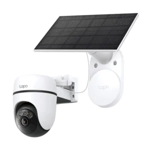 Kit Camara De Seguridad Exterior + Panel Solar Tp-Link (Tapo C610 Kit) Wifi, 2K 3Mp, Vision Nocturna Color, Bateria Interna 6700 Mah, Movimiento 360