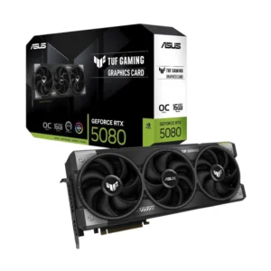 Tarjeta Grafica Asus Geforce Rtx 5080 16Gb Gddr7 Oc Edition (Tuf-Rtx5080-O16G-Gaming) 256 Bit, Pci 5.0, Componentes De Grado Militar, Protector De Pcb