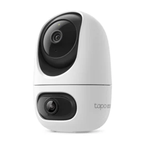 Camara De Seguridad Interior Tp-Link (Tapo C245D) Wifi, Doble Lente, 2K 3Mp, Seguimiento Inteligente, Deteccion Con Ia, Zoom De Alta Claridad