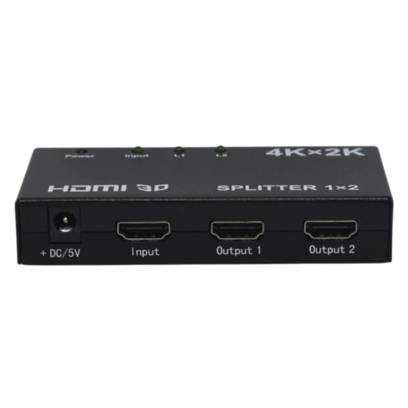 Splitter Hdmi 1 X 2 (Tb-Splt2Hd) Uhd 4K X 2K, 3D, Repite La Misma Imagen De Un Equipo 1 Splitter Hdmi 1 X 2 (Tb-Splt2Hd) Uhd 4K X 2K, 3D, Repite La Misma Imagen De Un Equipo