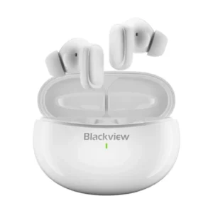 Auricular Bluetooth Blackview (Airbuds 30-W) Blanco, Bluetooth 5.4, Ipx7, 400 Mah