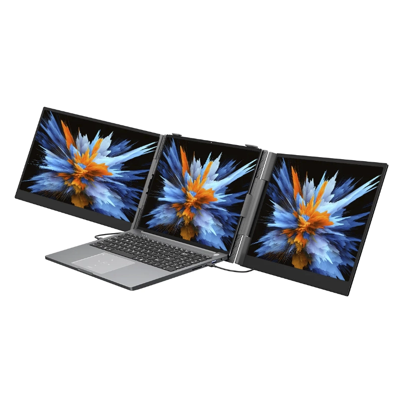 Extensor De Pantalla Triple Para Laptop Blackview (Dcm6) Ips Fhd, Dos Pantallas Externas Portatil De 14, Compatible De 13 A 17, Para Windows/ Mac 1 Extensor De Pantalla Triple Para Laptop Blackview (Dcm6) Ips Fhd, Dos Pantallas Externas Portatil De 14, Compatible De 13 A 17, Para Windows/ Mac