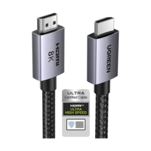 Cable Hdmi A Hdmi Ugreen Hd171 (25908) Negro, 2.1, 4K@240Hz 120Hz 10K 8K@60Hz, Earc Hdr 10 Dolby, 1 Metro