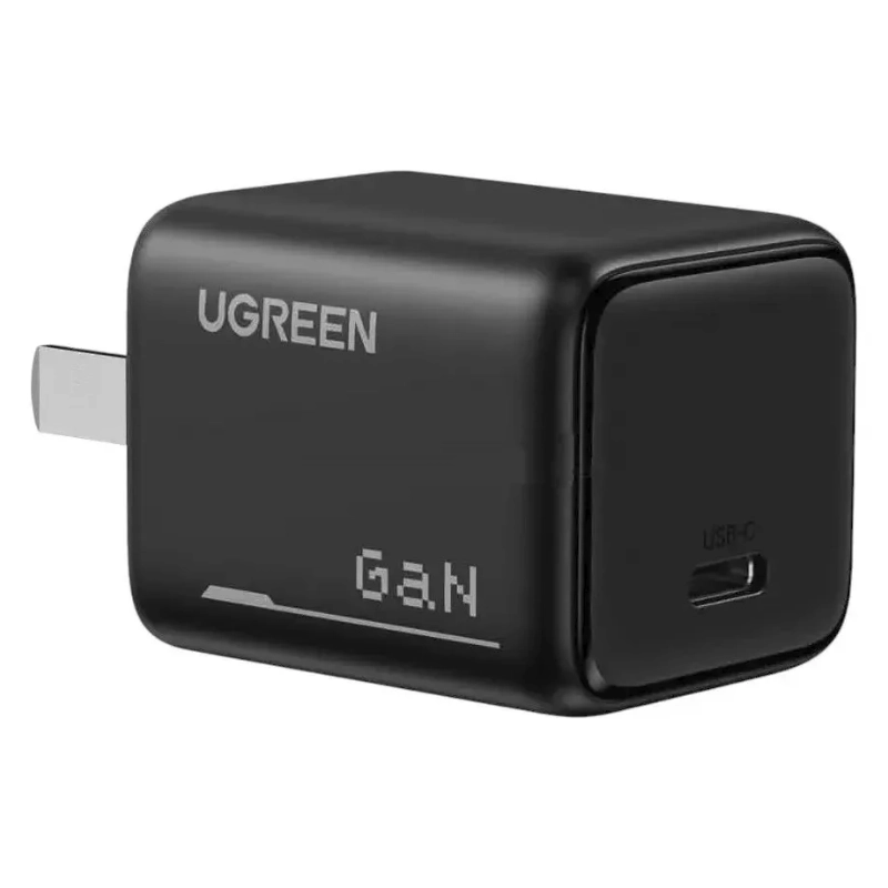 Cargador De Pared Ugreen Gan X517 (75957) Incluye Cable Usb-C A Usb-C 1 Metro, Carga Rapida De 25W 1 Cargador De Pared Ugreen Gan X517 (75957) Incluye Cable Usb-C A Usb-C 1 Metro, Carga Rapida De 25W