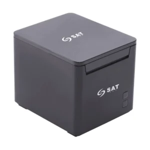 Impresora Mini Termica De Recibos Sat (Sat Q23T Ue) Hasta 230 Mm/S, Resolucion 203 Dpi, Admite Papel Termico De 80 Mm, Usb Y Ethernet