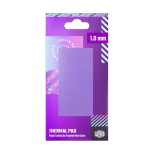 Almohadilla Termica Cooler Master Thermal Pad (Tpx-Nopp-9010-R1) 1.0Mm, 13,3 W/Mk, 95 x 45 x 1.0Mm, Adhesivo De Doble Cara Y Facil De Aplicar