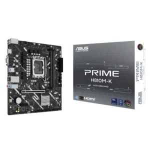 Placa Asus (Prime H810M-K) Lga 1851, Micro-Atx, Realtek 1 Gb Ethernet, Ddr5