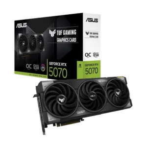 Tarjeta Grafica Asus Geforce Rtx 5070 12Gb Gddr7 Oc Edition (Tuf-Rtx5070-O12G-Gaming) 192 Bit, Pcie 5.0, Componentes De Grado Militar, Protector Pcb