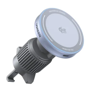 Cargador Para Automovil Magnetico Ugreen Magflow W758 (55967) Carga Qi2 25 W, Para Telefono Movil, Para Rejilla De Ventilacion Del Coche