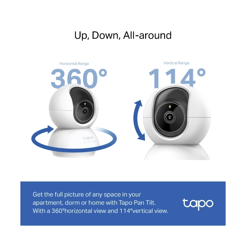 Camara De Seguridad Interior Tp-Link (Tapo C230) Wifi, 3K 5Mp, Deteccion Con Ia, Seguimiento Automatico, Vision Nocturna 4 Camara De Seguridad Interior Tp-Link (Tapo C230) Wifi, 3K 5Mp, Deteccion Con Ia, Seguimiento Automatico, Vision Nocturna - Imagen 4