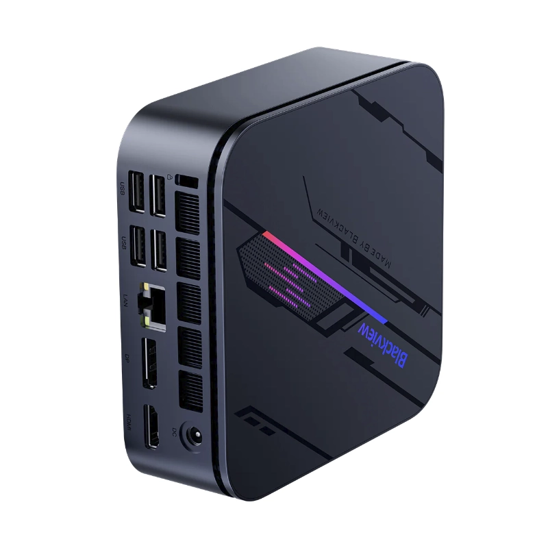 Mini Pc Blackview (Mp100 Pro) Amd Ryzen 5 7430U, Ssd512 M.2, 16Gb, Wifi, Bluetooth, Windows 11 4 Mini Pc Blackview (Mp100 Pro) Amd Ryzen 5 7430U, Ssd512 M.2, 16Gb, Wifi, Bluetooth, Windows 11 - Imagen 4