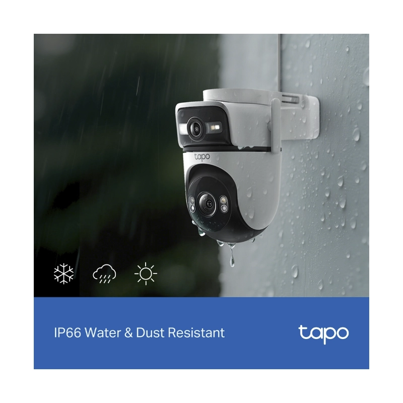 Camara De Seguridad Exterior Tp-Link (Tapo C545D) Wifi, Doble Lente, 2K 3Mp, Vision Nocturna Color, Deteccion De Movimiento Ia, Seguimiento Inteligent 6 Camara De Seguridad Exterior Tp-Link (Tapo C545D) Wifi, Doble Lente, 2K 3Mp, Vision Nocturna Color, Deteccion De Movimiento Ia, Seguimiento Inteligent - Imagen 6
