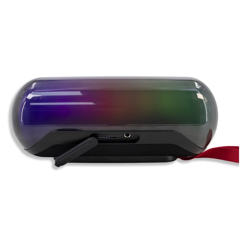 Parlante Portatil Teros (Te-6047N) 20W, Negro, Usb, Microsd, Bluetooth 5.3, Iluminacion Rgb 6 Parlante Portatil Teros (Te-6047N) 20W, Negro, Usb, Microsd, Bluetooth 5.3, Iluminacion Rgb - Imagen 6