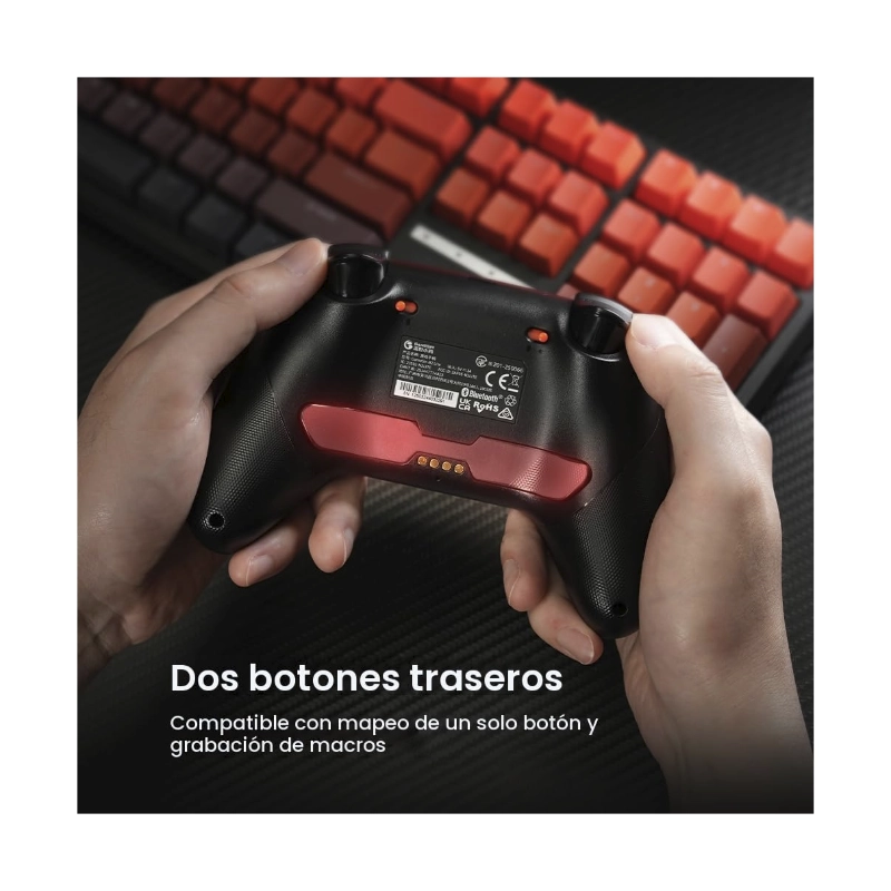 Mando Inalambrico Gamesir Nova Lite 2 (Gamesir-N2 Lite-G) Gris, Gatillos Con Efecto Hall, Muestreo De 1000 Hz, Pc/Switch/Steam/Android 7 Mando Inalambrico Gamesir Nova Lite 2 (Gamesir-N2 Lite-G) Gris, Gatillos Con Efecto Hall, Muestreo De 1000 Hz, Pc/Switch/Steam/Android - Imagen 7