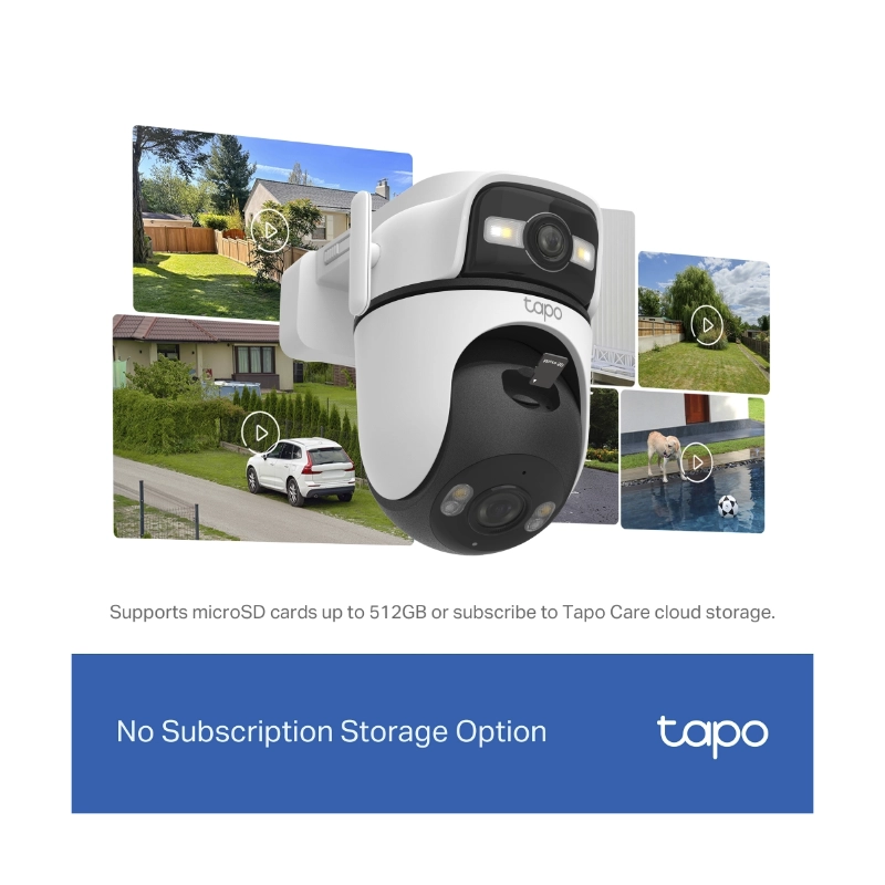 Camara De Seguridad Exterior Tp-Link (Tapo C545D) Wifi, Doble Lente, 2K 3Mp, Vision Nocturna Color, Deteccion De Movimiento Ia, Seguimiento Inteligent 9 Camara De Seguridad Exterior Tp-Link (Tapo C545D) Wifi, Doble Lente, 2K 3Mp, Vision Nocturna Color, Deteccion De Movimiento Ia, Seguimiento Inteligent - Imagen 9