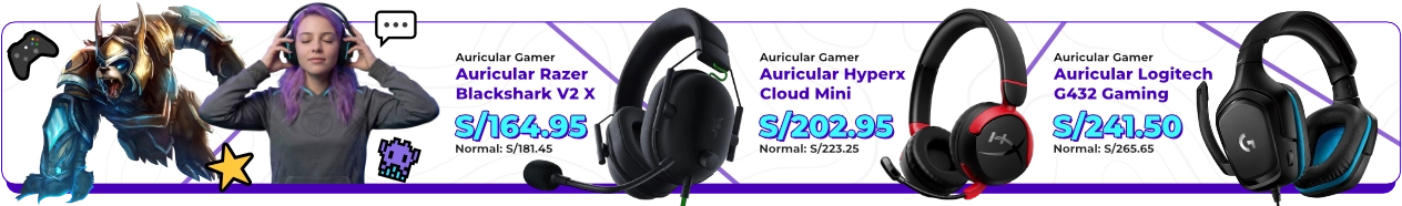 banner auricular gamer
