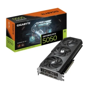 Tarjeta Grafica Gigabyte Geforce Rtx 5050 8Gb Gddr6 Gaming Oc 8G (Gv-N5050Gaming Oc-8Gd) 128 Bit, Pci Express 5.0, Sistema De Refrigeracion Windforce