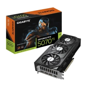 Tarjeta Grafica Gigabyte Geforce Rtx 5070Ti 16Gb Gddr7 Windforce Oc V2 16G (Gv-N507Twf3Ocv2-16Gd) 256 Bit, Pci-E 5.0