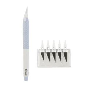 Kit De Cuchillas Truecontrol Cricut (2004843) 5 Cuchillas De Repuesto, Acero Inoxidable, Para Manualidades Y Cortes De Alta Precision