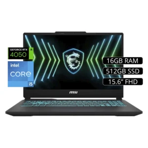 Laptop Gaming Msi Cyborg 15 A13Ve-2469Xpe I5-13420H (9S7-15K112-2469) Fhd 15.6, I5, Ssd512 M.2, 16Gb, Rtx 4050 6Gb, Sin Sistema