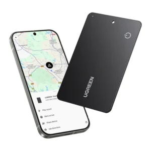 Rastreador De Tarjetas Para Billetera Ugreen Finetrack Slim G Cm915 (75497) Solo Android, Bluetooth Con Bateria De 5 Años, Funciona Con App Find Hub